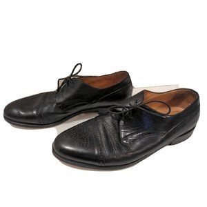 Vintage Johnston & Murphy Cap Toe Sz 10.5M Cellini  Italy Oxfords Mens dress
